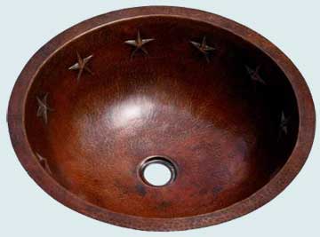 Bar Sinks - Copper Bar Sinks- Round Copper Bar Sinks - Citation  # 2001