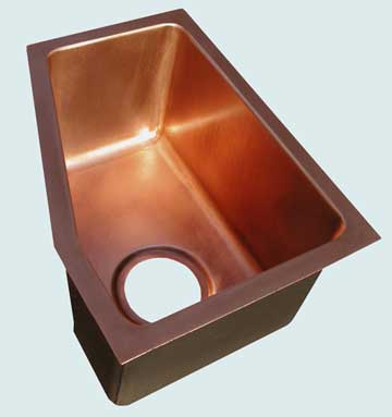 Custom Copper Bar Sinks #3451 | Handcrafted Metal Inc