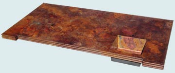  Copper Countertop # 4882