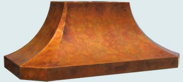 Handcrafted-Copper-Hoods-Smooth Body W/ Medium Renoir Patina