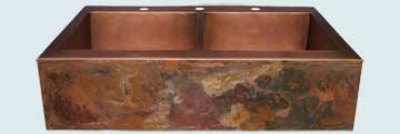 Copper Sinks Old World Patina # 2840