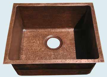 Custom Copper Bar Sinks #3639 | Handcrafted Metal Inc