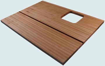 Wood Countertops - Hard Maple Wood Countertops- Edge Grain Hard Maple wood Countertops - Hard Maple # 4131