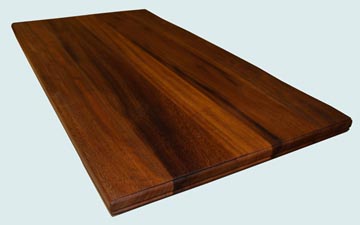Wood Countertops - Iroko Wood Countertops- Face Grain Iroko wood Countertops - Iroko # 4085