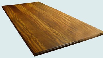 Wood Countertops - Iroko Wood Countertops- Face Grain Iroko wood Countertops - Iroko # 4133