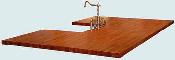 Wood Countertops - Mesquite8 Wood Countertops- Edge Grain Mesquite8 wood Countertops - Mesquite # 4116