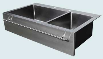 Stainless Steel Extra Large Sinks # 3732