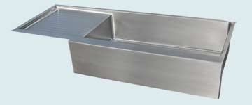 Stainless Steel Drainboard Sinks # 3743