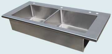 Stainless Steel Extra Large Sinks # 4046