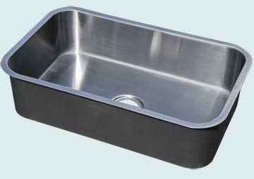 Custom Stainless Steel Kitchen Sinks # 4881