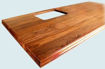 Wood Countertops - Walnut Wood Countertops- Face Grain Walnut wood Countertops - Face grain Walnut # 4075 Wood Countertops - Walnut Wood Countertops- Face Grain Walnut wood Countertops - Face grain Walnut # 4075