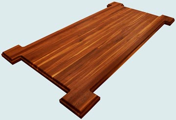 Wood Countertops - Walnut Wood Countertops- Edge Grain Walnut wood Countertops - Walnut # 4139