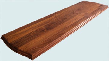 Wood Countertops - Walnut Wood Countertops- Face Grain Walnut wood Countertops - Face grain Walnut # 4159