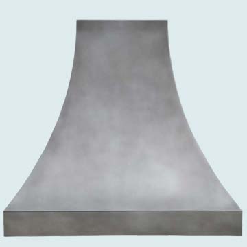 Handcrafted-Zinc-Hoods-All Smooth Classic Sweep