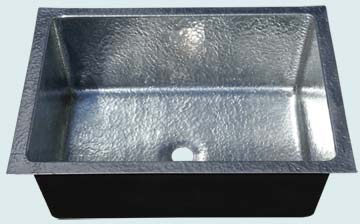 Custom Zinc Bar Sinks #4763 | Handcrafted Metal Inc