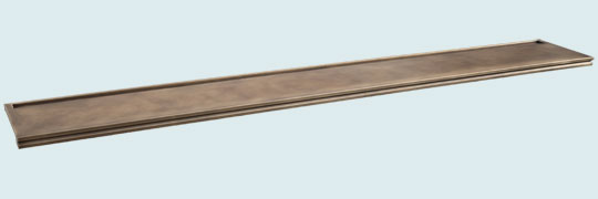 Handcrafted-Bronze-Countertops-Bronze Bar Top