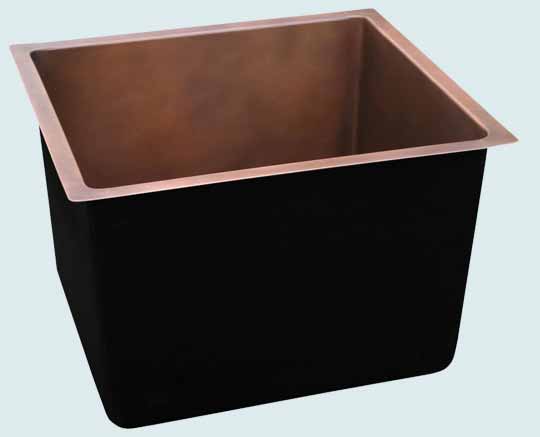 Handcrafted-Copper-Kitchen Sinks-Extra Deep Smooth Prep