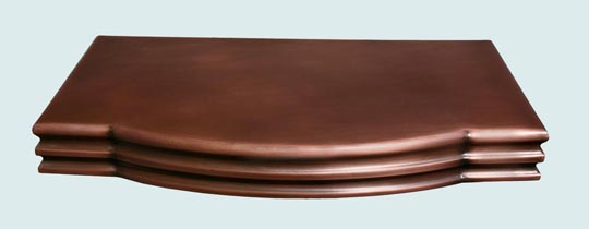 Custom Copper Countertops #2996 