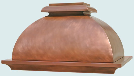 Copper  Range Hood  # 2420