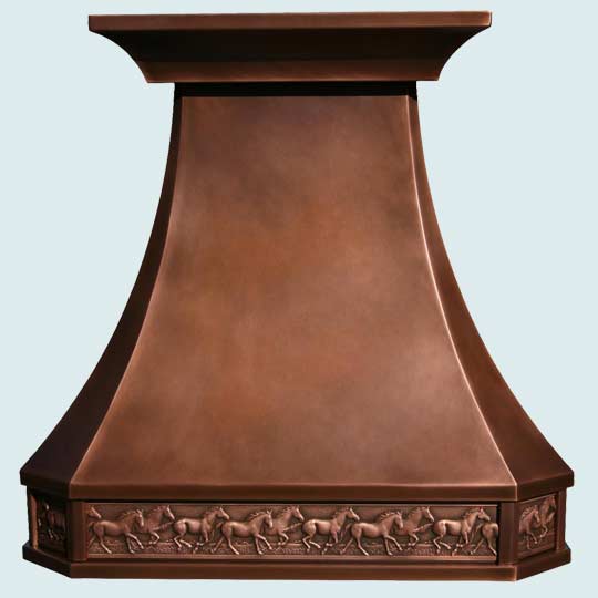 Copper  Range Hood  # 2771