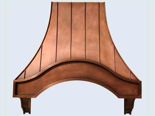 Copper  Range Hood  # 2800