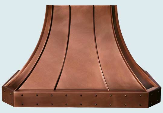 Copper  Range Hood  # 2805