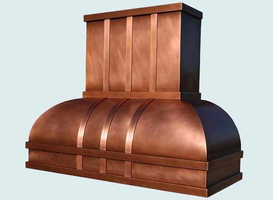 Copper  Range Hood  # 2982