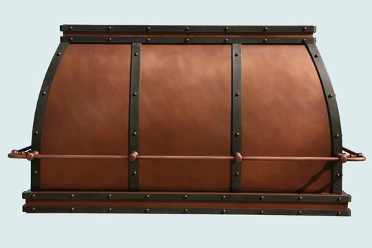 Copper  Range Hood  # 3017