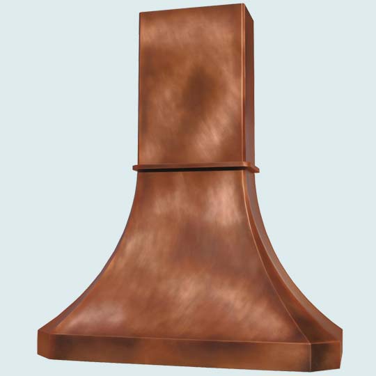 Copper  Range Hood  # 3024