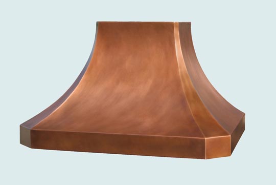 Copper  Range Hood  # 3026