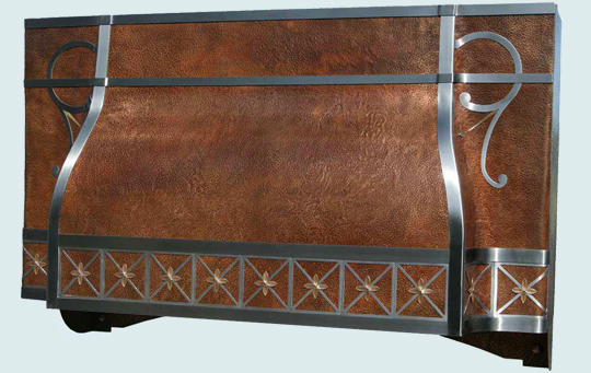 Copper  Range Hood  # 3054