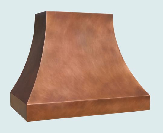 Copper  Range Hood  # 3033