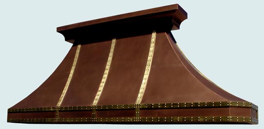 Copper  Range Hood  # 3095