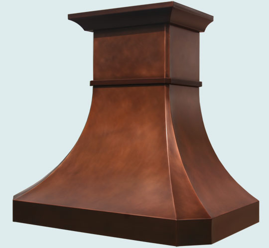 Copper  Range Hood  # 3125