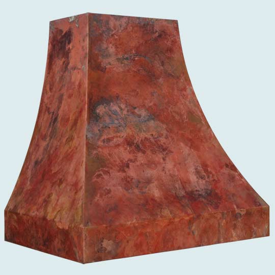 Copper  Range Hood  # 3144