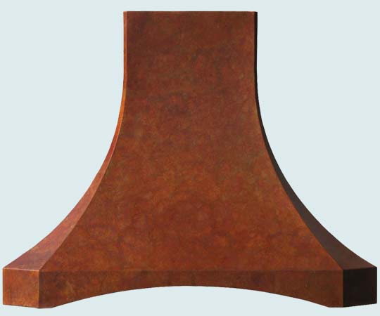 Copper  Range Hood  # 3196