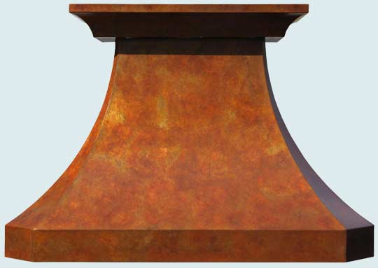 Copper  Range Hood  # 3231