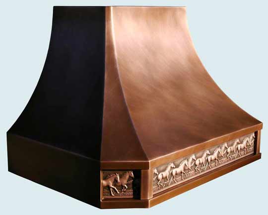 Copper  Range Hood  # 3849