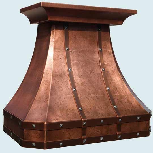 Copper  Range Hood  # 4029