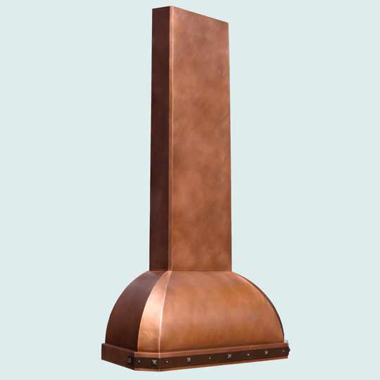 Copper  Range Hood  # 4163