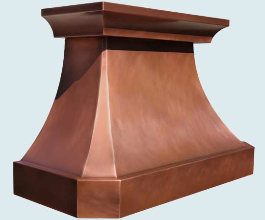 Copper  Range Hood  # 4197