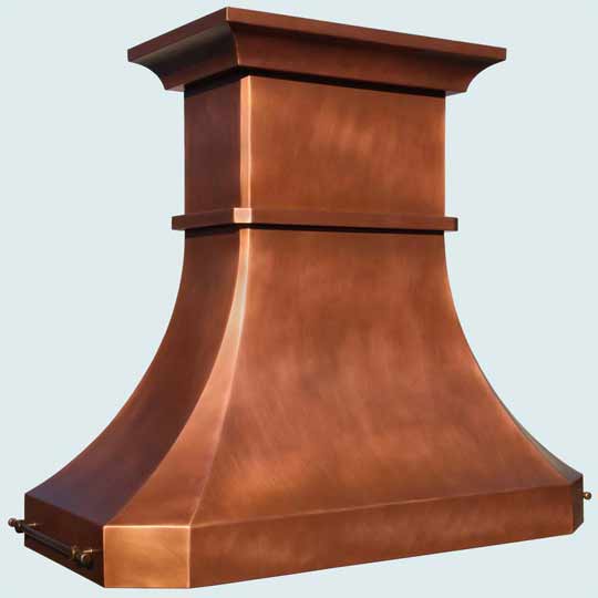 Copper  Range Hood  # 4208