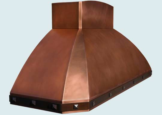 Copper  Range Hood  # 4209