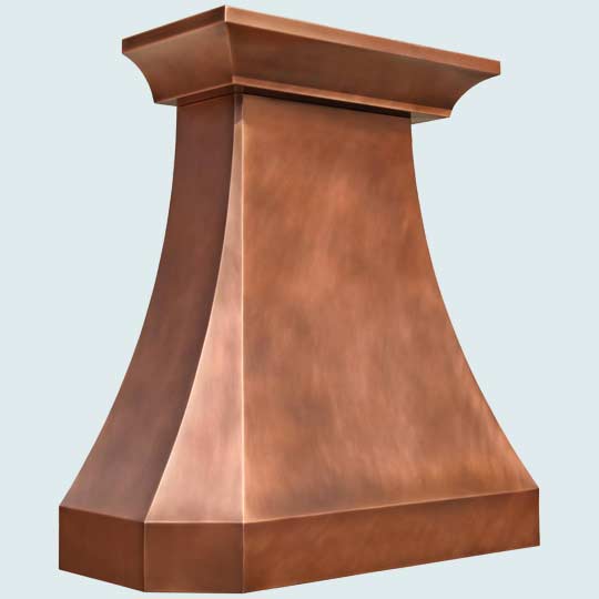 Copper  Range Hood  # 4280