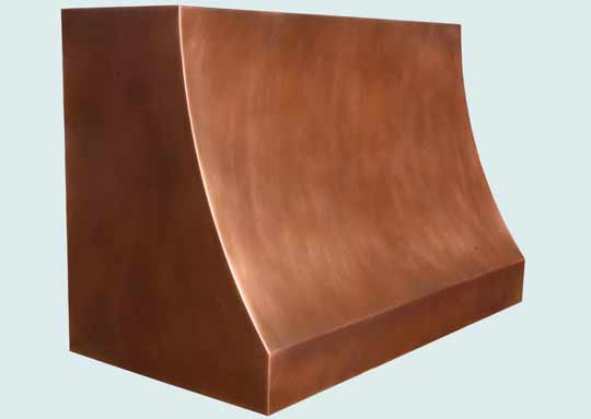 Copper  Range Hood  # 4317