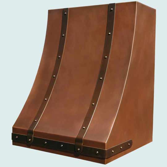 Copper  Range Hood  # 4342