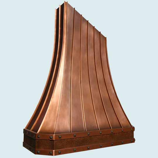 Copper  Range Hood  # 4348