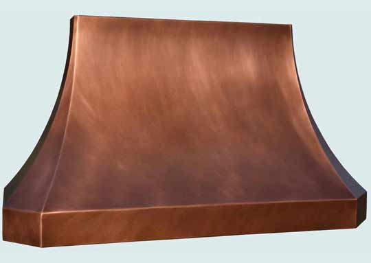 Copper  Range Hood  # 4376