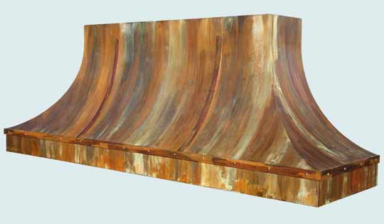 Copper  Range Hood  # 4397