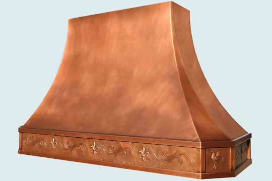 Copper  Range Hood  # 4432